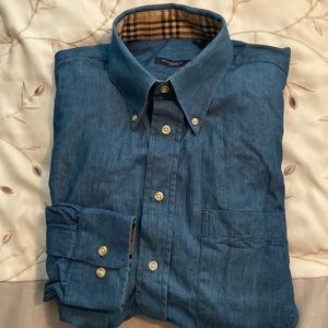 Burberry Men’s Button Down Dress Shirt